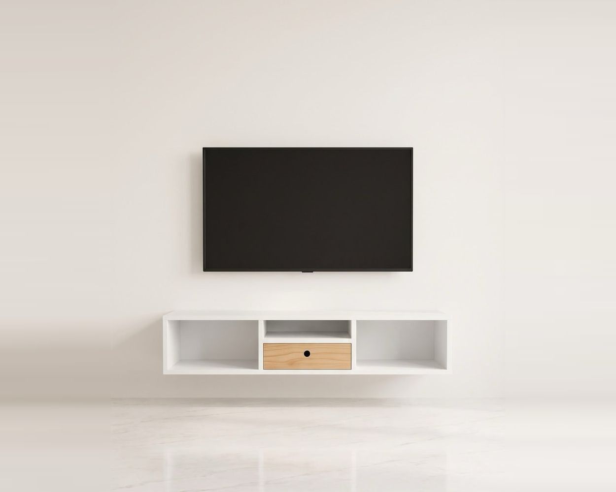 Wall-Mounted LCD Rack